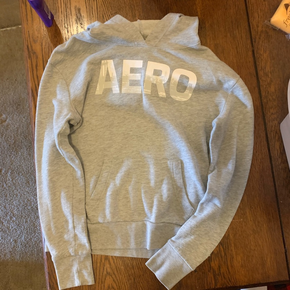 Grey Aeropostale hoodie ❤️